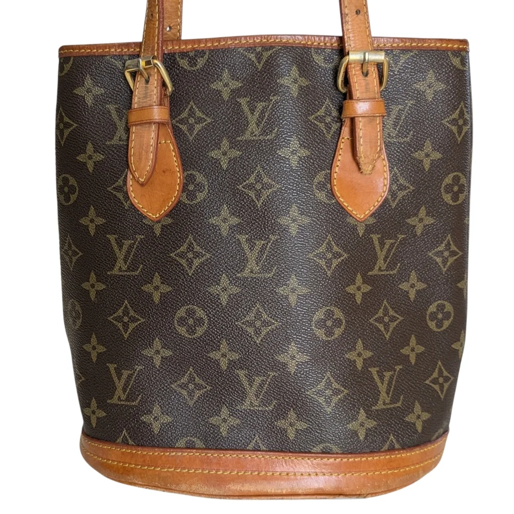 Louis Vuitton Vintage Petit Bucket Bag - Picture 3 of 16